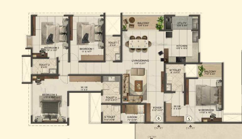 Sumadhura Solace Floorplan 3