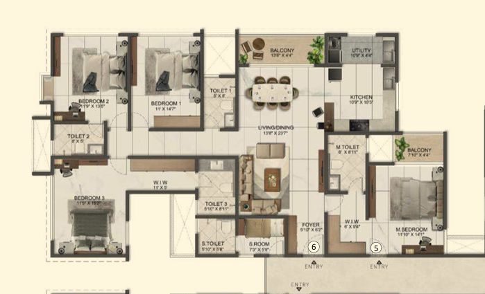 Sumadhura Solace Floorplan